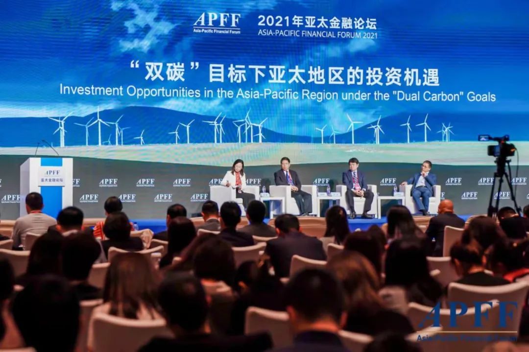 刘俏：助推双碳目的的实现，，，这两点很是要害@2021年亚太金融论坛